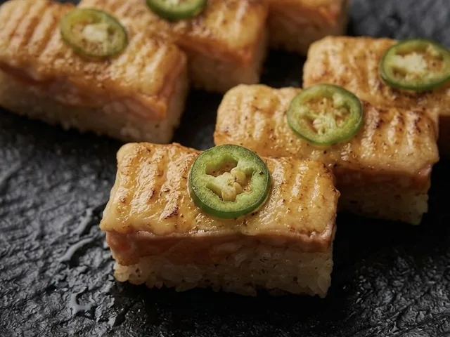 Salmon HakoZushi