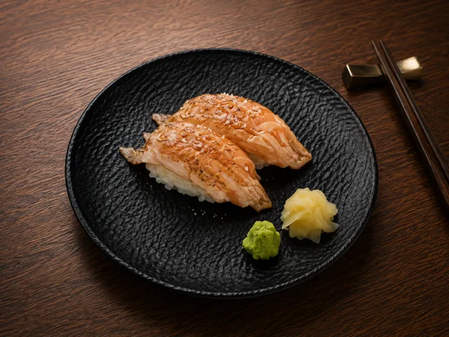 Grilled Salmon Toro
